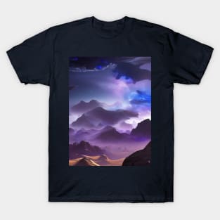 Cosmic Mountains T-Shirt